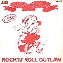 45cat Rose Tattoo Rock N Roll Outlaw Bad Boy For Love Wea International Spain Cp 368