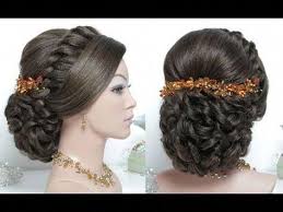 Bridal Hairstyle For Long Hair Tutorial Wedding Updo Step By Step Youtube Easylonghairstyles Long Hair Tutorial Hair Tutorial Stylish Hair