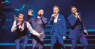 There are at least two acts under the name boyzone Showbiz Bye Bye Boyzone