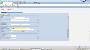 How To Configure One Time Customers Postings In Sap Live Demo In System Youtube