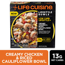 My microwave is 1,000 watts. Life Cuisine Chicken Riced Cauliflower Bowl Frozen Meal 10 125 Oz From Walmart In Dallas Tx Burpy Com