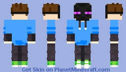 Find derivations skins created based on this one. Enderman Skin 2 0 Minecraft Skin