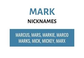 We've got just the right suggestions for your search! 40 Popular Nicknames For Mark Find Nicknames