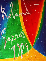 From 24 may to 13 june 2021 #rolandgarros www.rolandgarros.com. Tennis Roland Garros 1989 Poster Catawiki