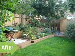 The original structure felt cramped, and it turned its back to the yard. Before After A Worn Down Slope Gets A Much Needed Repair Pith Vigor Gardens Plants People Back Garden Landscaping Backyard Sloped Backyard
