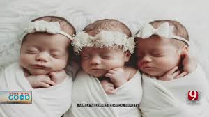 Triplets nicole, jaclyn and erica were born into the dahm family on december 12th 1977. Something Good Blanchard Couple Welcomes Identical Triplets