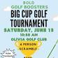 BOLD Golf Boosters BIG Cup Golf Tournament