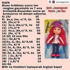 Repost Zumragurumi Merhaba Arkadaslar Oncelikle Bebegime Gosterdiginiz Ilgiden Dolayi Cok Tesekkur Crochet Doll Pattern Crochet Dolls Instagram Pattern