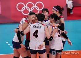 Disfruta los juegos en directo online con eurosport. Moon Aclama Al Equipo De Voleibol Femenino Por Su Juego Olimpico Conmovedor Agencia De Noticias Yonhap