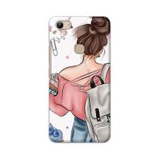 College Girl Mobile Cover For Vivo Y81 ...