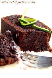 Gateau Chocolat Et Courgettes Cuisine Et Cigares Desserts Food Sweet Cakes