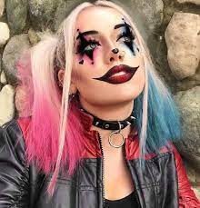 She loves getting dressed in daring outfits which usually are in black and red or in blue and red. Minc Mk Makeup Harley Quinn Facebook