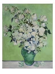 25 canvas), b 3) twelve flowers and buds in a yellow vase (no. Vase With White Roses 1890 Giclee Print Vincent Van Gogh Art Com