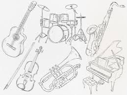 Conjunto de imágenes para imprimir y pintar. Vectores Gratuitos De Instrumentos Musicales 12 000 Imagenes En Formato Ai Eps