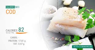 There are 49 calories in 1 ounce of boneless cod. How Many Calories In 100g Of Cod Fish