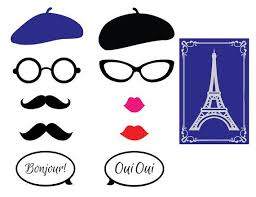 Create a memorable paris party. Parisian Theme Photo Booth Props French Themed Party Photo Props Paris Themed Party French Themed Baby Paris Theme Party French Themed Parties Parisian Theme