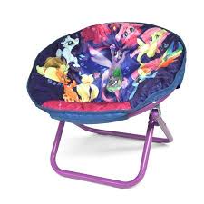 My Little Pony Movie Kids Saucer Chair Walmart Com In 2020 My Little Pony Bedroom Kids Chairs My Little Pony Movie