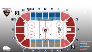 Langley Events Centre Seat Map Vancouver Giants