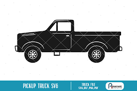 Download Pickup Truck Graphic By Pinoyartkreatib Creative Fabrica PSD Mockup Templates