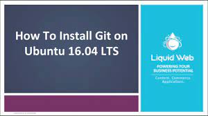 Answered jul 15 '12 at 12:28. How To Install Git On Ubuntu 16 04 Lts Liquid Web