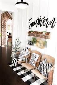 Use Buffalo Check To Create A Warm And Cozy Feeling In Your Home During T Farmhouse Decor Living Room Modern Farmhouse Living Room Decor Farm House Living Room