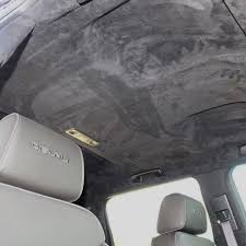 Gmc Denali Came In For A Complete Suede Headliner Color Change All Pillars Were Wrapped A And B Pillars Were De H Car Audio Car Stereo Car Audio Installation