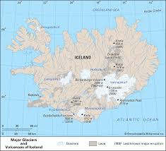 15 tourist maps of iceland: Eyjafjallajokull Volcano Location Eruption Facts Britannica