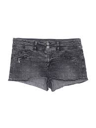 details about tinseltown women gray denim shorts 11