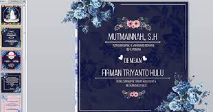 Ga usah bingung untuk desain undangan pernikahan kamu. Download Template Ppt Vedio Undangan Pernikahan Gratis Mediasiana Com Media Pembelajaran Masakini
