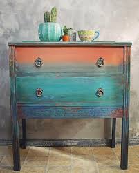 Bohemian Dresser Painted In Annie Sloan Chalk Paints Including Florence Napoleonic Blue And Blue Painted Furniture Painted Furniture Colors Painted Furniture