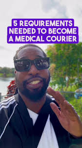 5 Requirements to Become a Successful Medical Courier