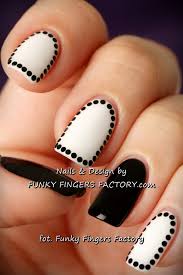 White shellac nails are a famous variant of gel nails that is so rich in terms of colors, shine and durability. 80 Black And White Nail Designs Styletic