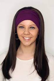 Headband Wig Ponytail Wig Pony Wig Updo Wig Wig You Can Tie Up Medium Brown Gym Swim Wigs With Interchangable Bands Free Parting Headband Wigs Ponytail Wig Wigs