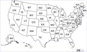 Us state abbreviations and state capitals. The Two Letter States Abbreviations In Us Excelnotes