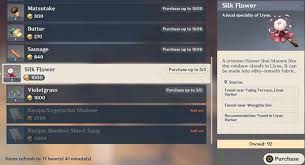 We did not find results for: Silk Flower Farming Locations In Genshin Impact Map And Route Genshin Db