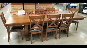 Costco Bayside Furnishings 9 Pc Dining Set 699 Youtube