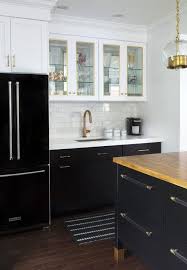 Tuxedo Kitchen Inspiration In Black And White Tile Mountain White Kitchen Design Black Kitchen Cabinets Kitchen Cabinet Design