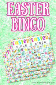 Printable blank bingo boards that are 3x3, 4x4, and 5x5. Kids Game Idea Easter Bingo Cards Printable Bingo Cards 50 Cards Fun Easter Activity Senior Citizen Activities Labeled Color Pictures Party Games Paper Party Supplies Thienhop Com