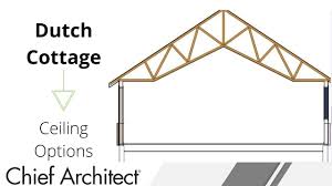 Exporting high definition pictures and transparent backgrounds in home designer pro. Dutch Cottage Custom Vaulted Ceiling Youtube