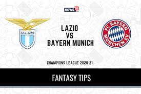 Uefa champions league trasmetta in linea gratuitamente. Laz Vs Mun Dream11 Predictions Uefa Champions League 2020 21 Lazio Vs Bayern Munich Playing Xi Football Fantasy Tips