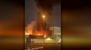 WB - দুবাইয়ে মার্কিন দূতাবাসে ইরানের ক্ষেপণাস্ত্র ও ড্রোন হামলা