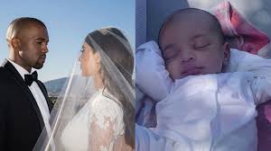 Kim says psalm already looks like chicago. Psalm West Is The Chillest Baby In Kim Kardashian S New Instagram Photo Harper S Bazaar Arabia