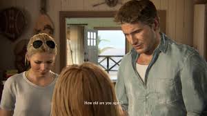 The series stars treasure hunter, nathan drake, as he travels around the globe, discovering hidden fortunes and clues to infinite wealth. Uncharted 4 A Thief S End Epilogue Old Nate Elena It S Time To Have A Talk Cassie Cutscene Youtube