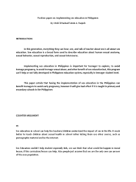 Lapid chief operating officer the tourism infrastructure and enterprise zone authority (tieza) on senate bill no. Implementing Sex Education In Philippines Sex Education Sexual Intercourse