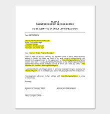 Este término de broker of record me está dando dolores de cabeza. Sample Broker Of Record Letter Insurance