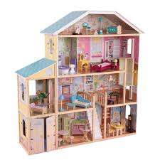 Amazon Com Kidkraft Majestic Mansion Dollhouse With Furniture Toys Games Diy Barbie House Diy Barbie Furniture Barbie Doll House