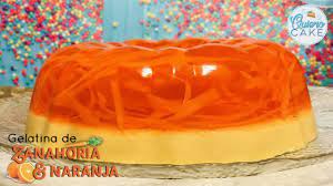 Gelatina De Zanahoria Y Naranja Quiero Cake Youtube Gelatina De Zanahoria Gelatinas Gelatina De Naranja
