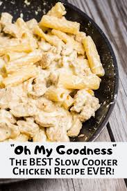 The Best Crock Pot Chicken Recipe Omg Slow Cooker Chicken Recipe Recipe Chicken Slow Cooker Recipes Crockpot Recipes Slow Cooker Best Crockpot Chicken