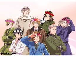 Ginmaku Hetalia Axis Powers Paint It White Shiroku Nure Hetalia Edit Flowercrown Allies And Axis Hetalia Hetalia Characters Hetalia The Beautiful World