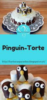 Die Lustige Pinguin Torte Ist Das Richtige Fur Die Nachste Kinder Party Aber Nicht Nur Die Kleinen Werden Werden Pinguin Kuchen Kinder Party Lustiger Pinguin